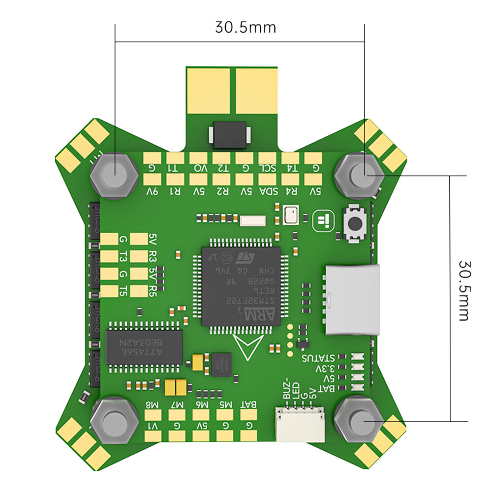 iFlight-BLITZ-F7-Flugcontroller-in-der-Groumlszlige-305x305-mm-E55S-55A-4IN1-ESC-Stack-2-6S-fuumlr-F-2015800-3